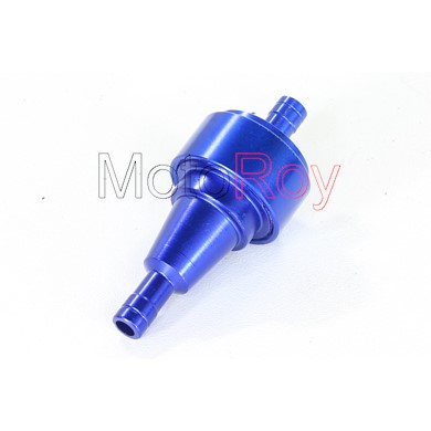 Benzinefilter Tuning Minibke/Crosser Blauw 6mm € 3,99