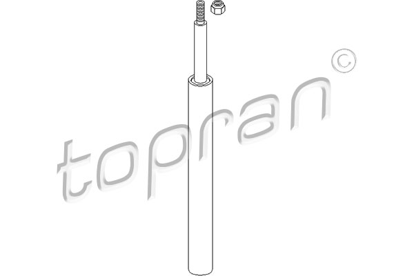 Schokdemper Vooras L&R Topran OE 8A0413503B