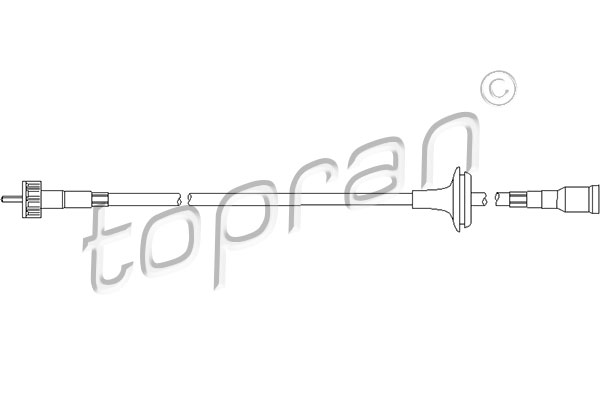 Snelheidsmeterkabel OE 1268415