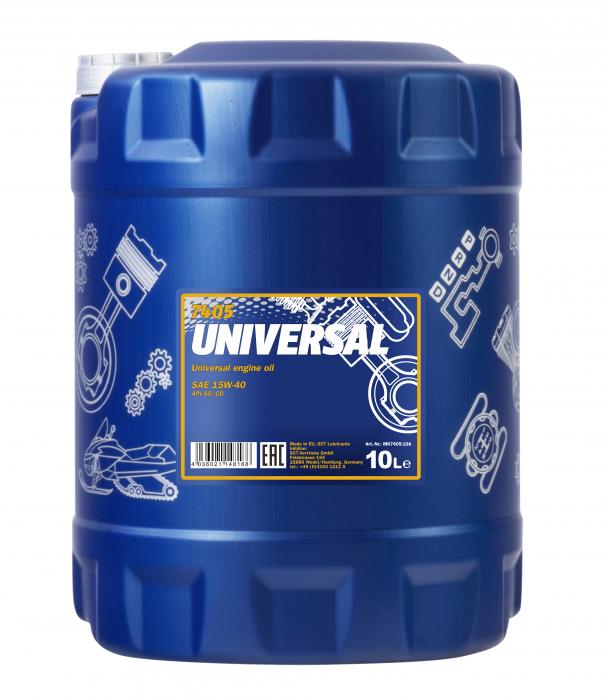 10 Liter Mannol 15W-40 Universal - € 33,95