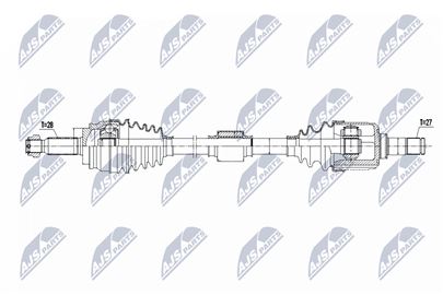 Aandrijfas OEM 3815A524