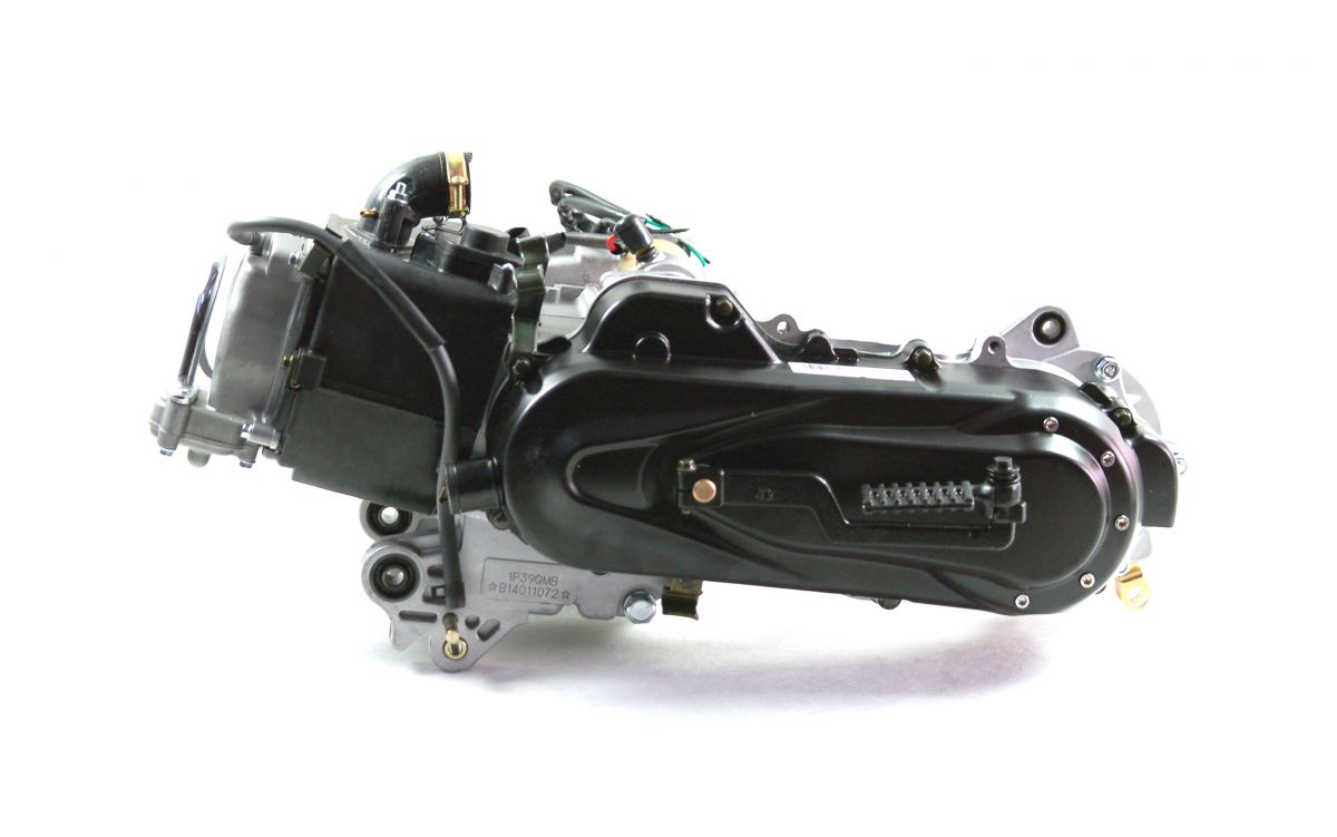 Motorblok Compleet GY6  50CC  - 10 Inch (Korte As) 4 Takt - €249