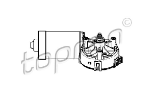 Ruitenwissermotor TOPRAN OE 210 820 1742