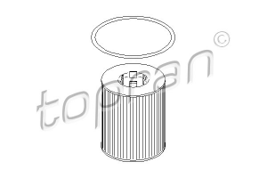 Oliefilter Topran OE 650308