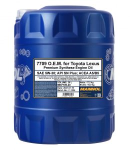 20 Liter Mannol 5W-30 7709 TOYOTA LEXUS