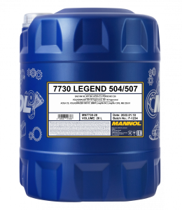20 Liter Mannol 7730 Legend 504/507 - € 109,95