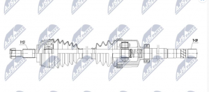 Aandrijfas OEM 391008052R