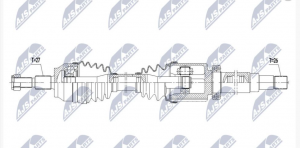 Aandrijfas OEM DV613B436KA