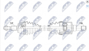 Aandrijfas OEM DV613B437KA