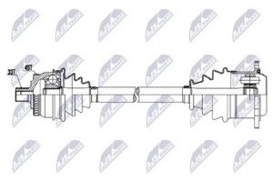 Aandrijfas OEM 8D0407272CL