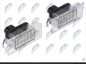 Kentekenverlichting OEM 7700796163