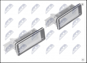 Kentekenverlichting OEM 8200013577